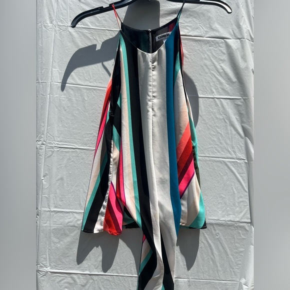 Express Multicolor Striped Dress - Picture 1 of 4